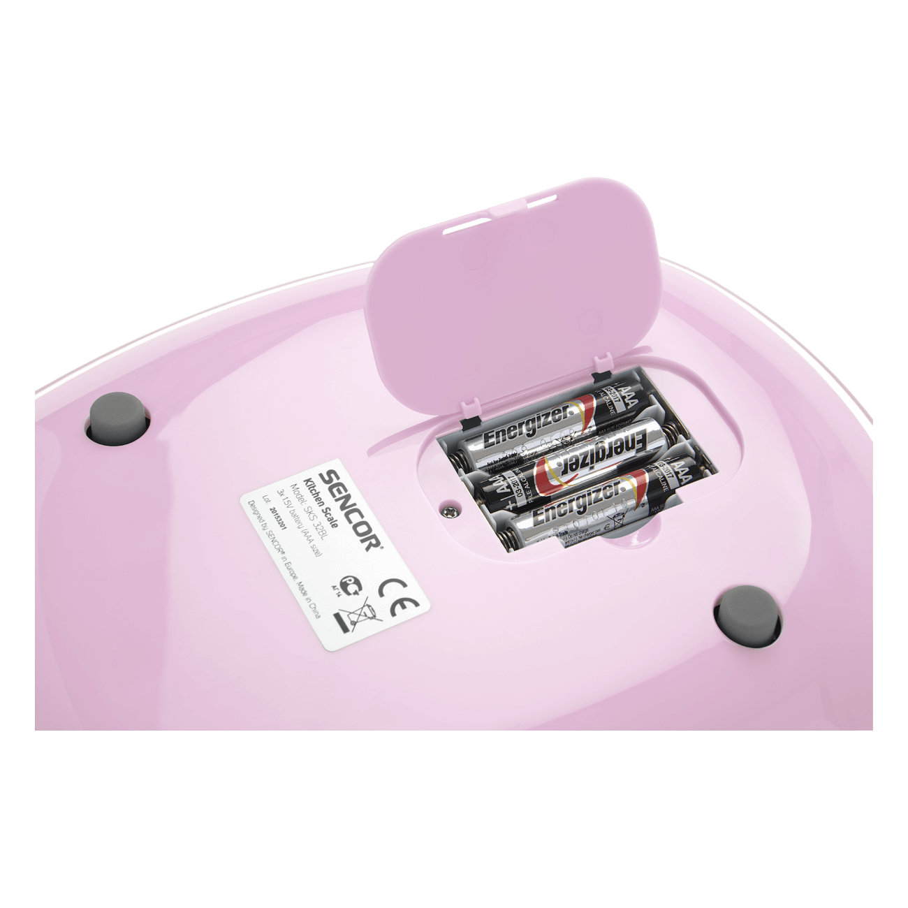 Sencor bilancia da cucina rosa con controllo touh