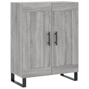 Credenza | Madia | Buffet da pranzo | Armadio da pranzo Grigio Sonoma 69,5x34x90 cm in Legno Multistrato