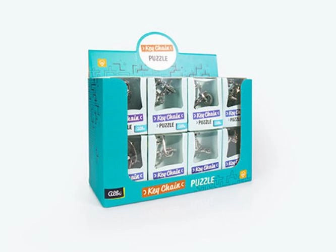 Albi - 0AH -Display Key Chain Puzzle - 25 cm - 24 pz.