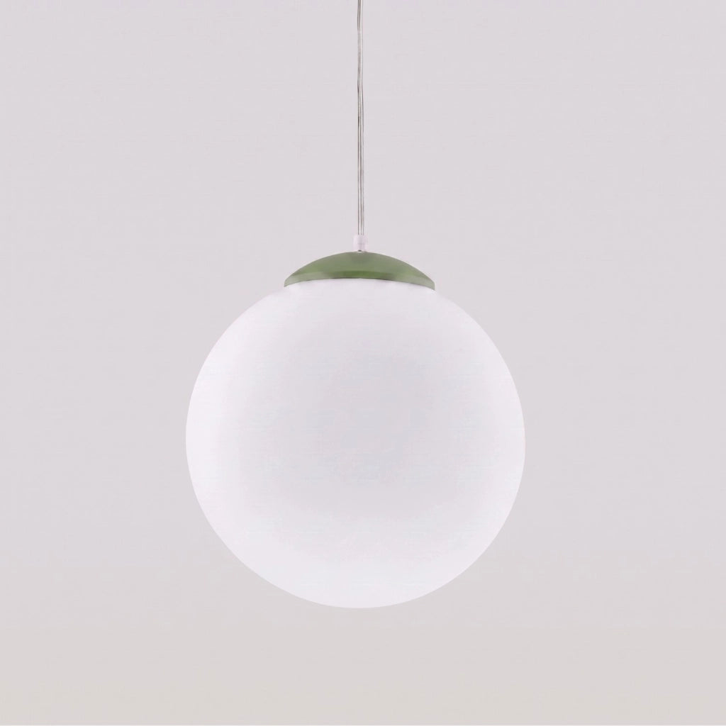 Lampada a sospensione UGO 30 verde oliva