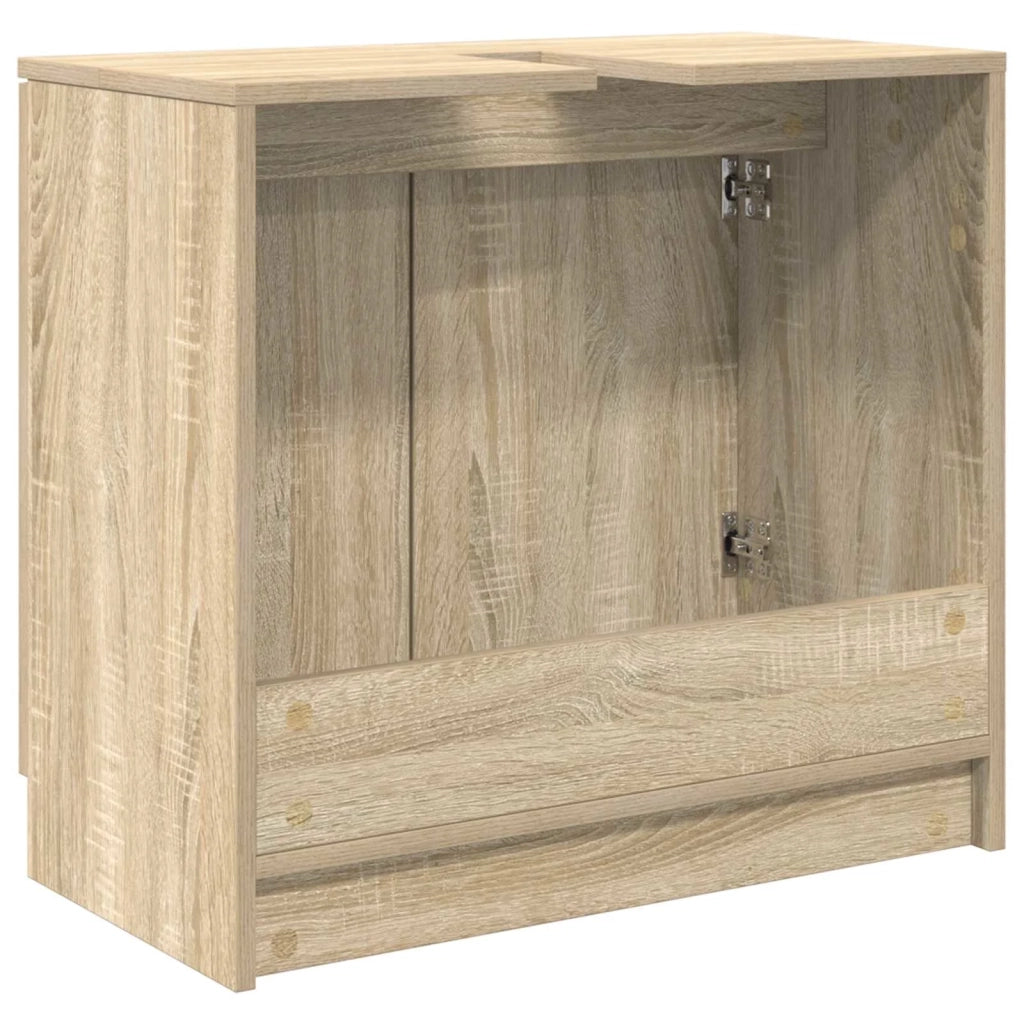 Mobile da Bagno con porta Rovere Sonoma 64,5 x 33,5 x 59 cm