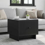 Tavolino da salotto Nero 49 x 50 x 40 cm Legno ingegnerizzato 894046