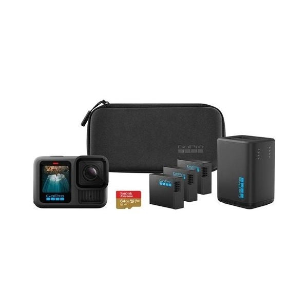 Action cam gopro chdrb 134 rw hero 13 black power bundle nero