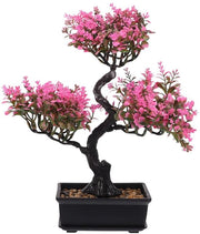 Bonsai Kunstmatige Pianta in Vaso Decorazione Realistica per Salotto Ufficio e Cucina Facile da Tenere Pianta Kunstificata per Ambienti dallo Stile