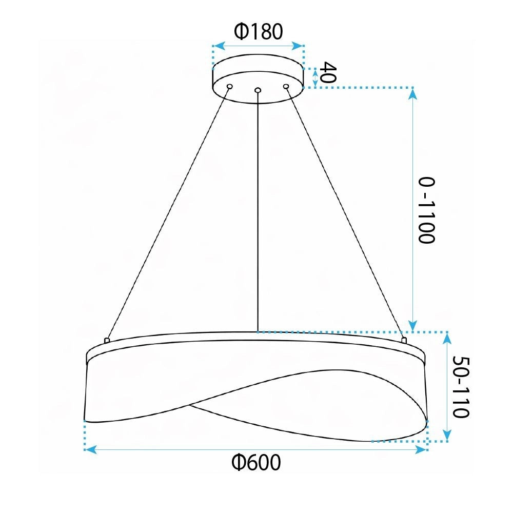 Lampada A Sospensione Da Soffitto G145-cp 60 Gold