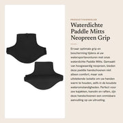 Manopole per remi impermeabili - Neoprene - Antiscivolo - Sicure e comode - Resistenti