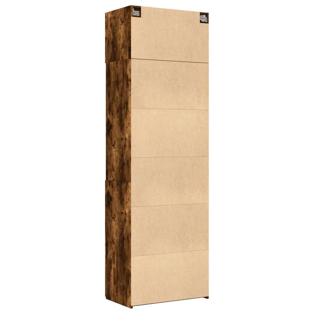 Armadietto Rovere Fumo 70x42,5x225 cm in Truciolato CFW7767281
