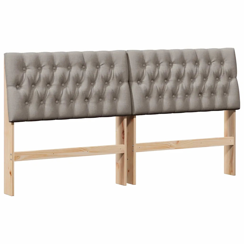 Testiera imbottita Talpa 180 cm Pino massello 879327