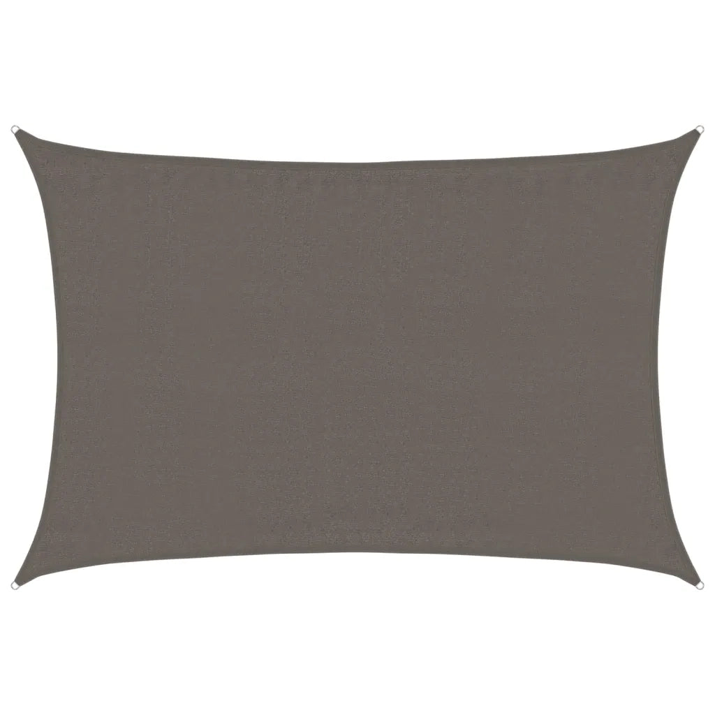 Vela Parasole | Telo Ombra | Vela da ombra 160 g/m2 Antracite 3,5x4,5 m in HDPE