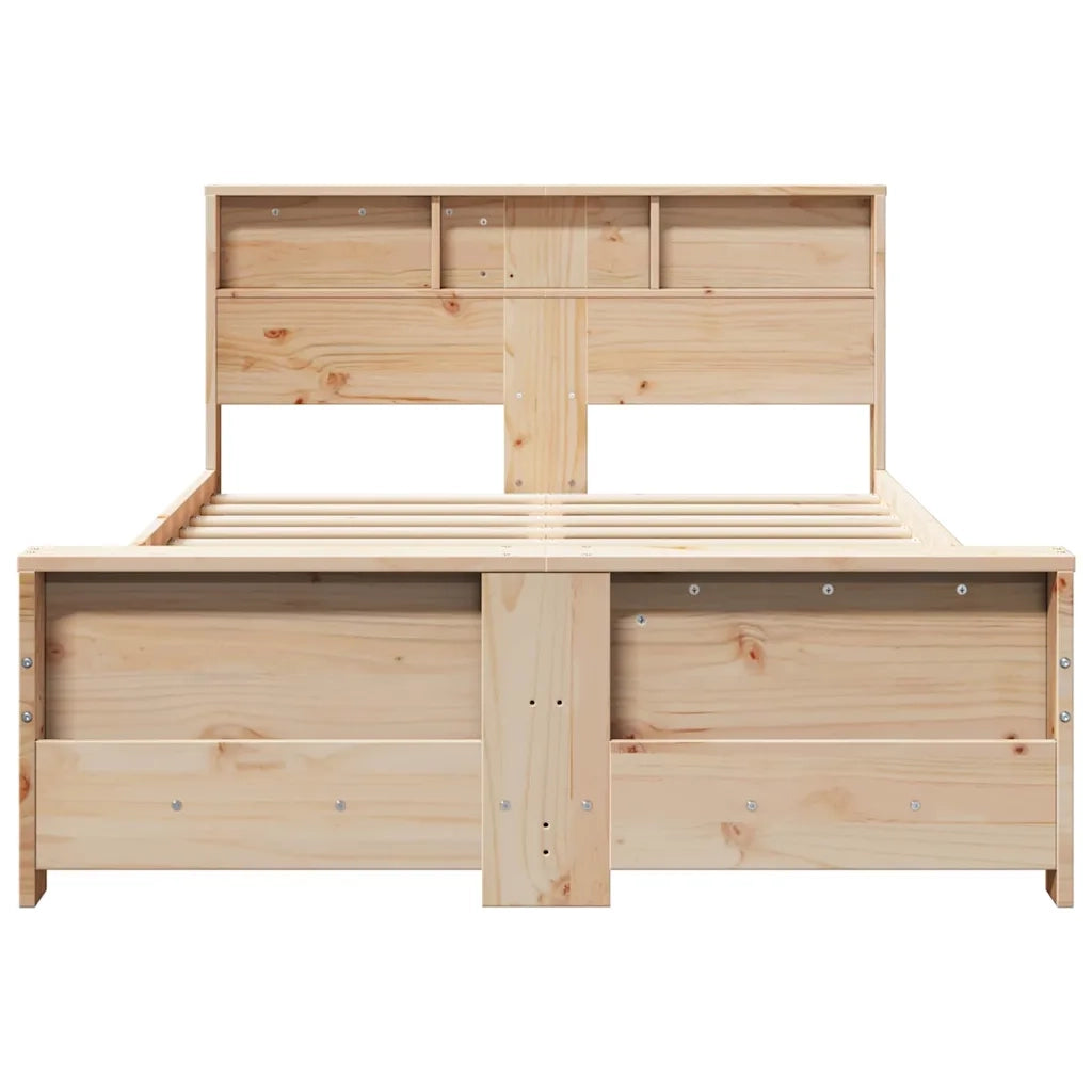 Struttura del letto-Giroletto Marrone 135 x 190 cm Legno multistrato
