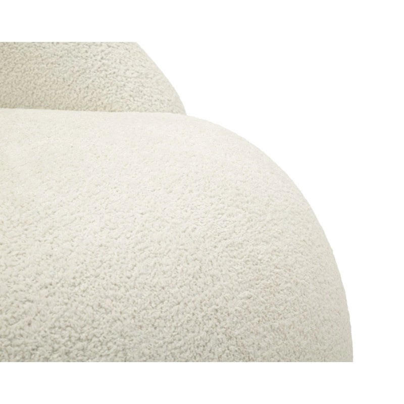 Poltrona Ginevra Bianca cm 81x78x64