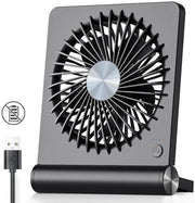 Ventilatore desktop mini ultradiscreto, portatile, pieghevole, ventilatore mani USB, piccolo, potente ventilatore da parete USB