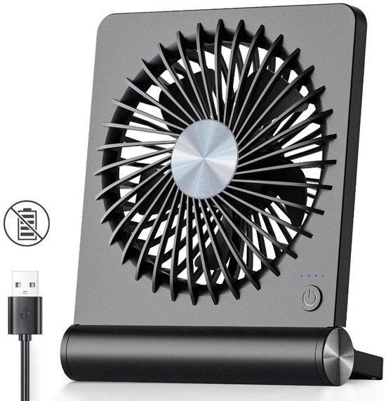 Ventilatore desktop mini ultradiscreto, portatile, pieghevole, ventilatore mani USB, piccolo, potente ventilatore da parete USB