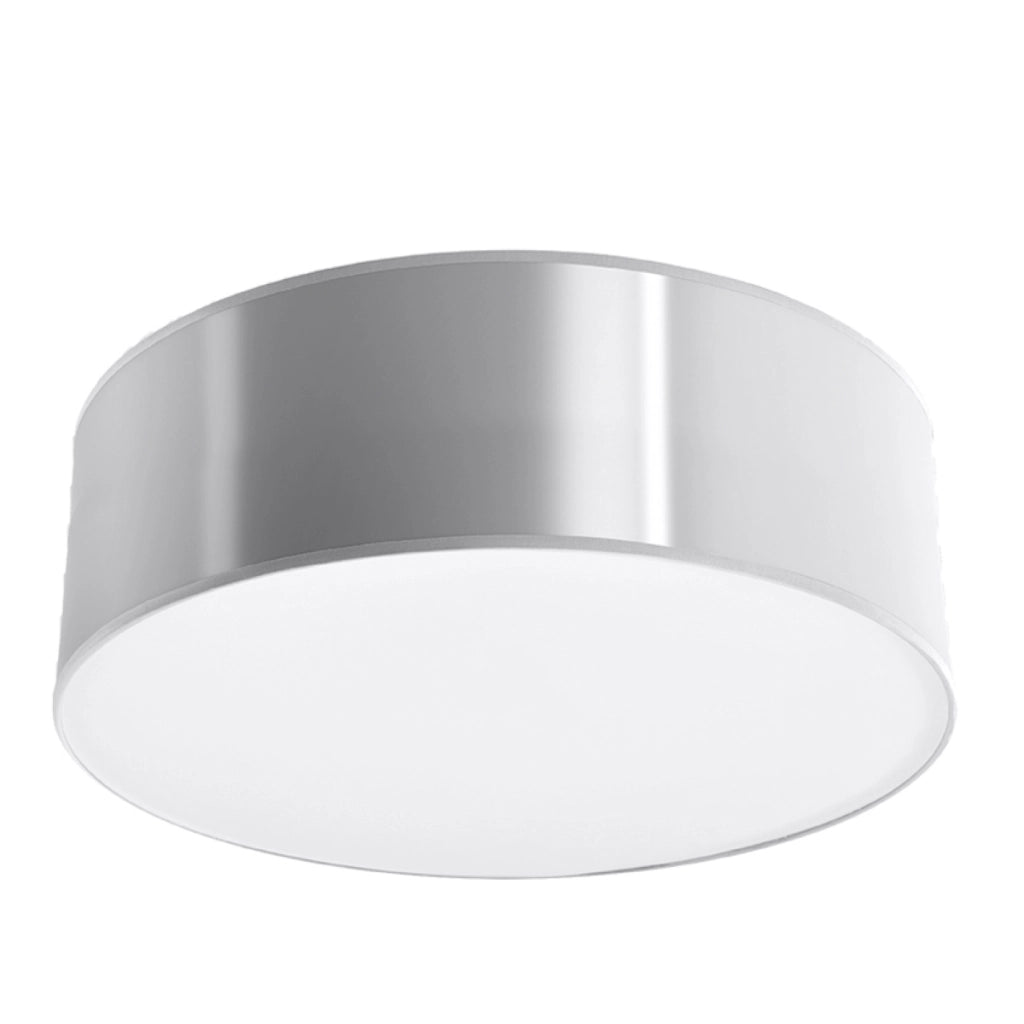 ARENA Lampada da soffitto di design arancione spagnolo grigio 25x25x11 cm E27 LED