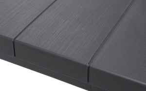 Tavolino da Giardino 147x90x74,5 cm in Resina Keter Julie Antracite