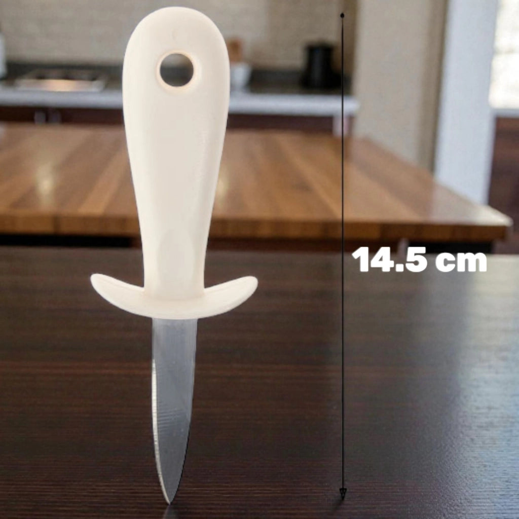 Coltello Apri Ostriche Capesante Frutti Mare Apriostriche Acciaio Colore Casuale