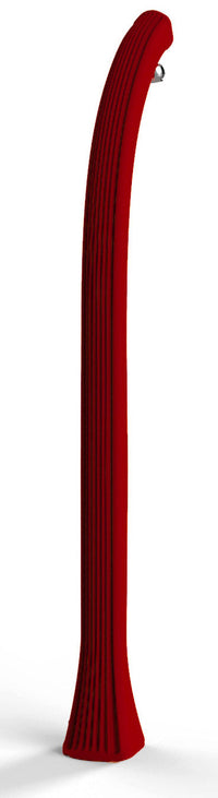 Doccia Solare da Esterno Giardino 23L Miscelatore e Lavapiedi Arkema Happy Ruby