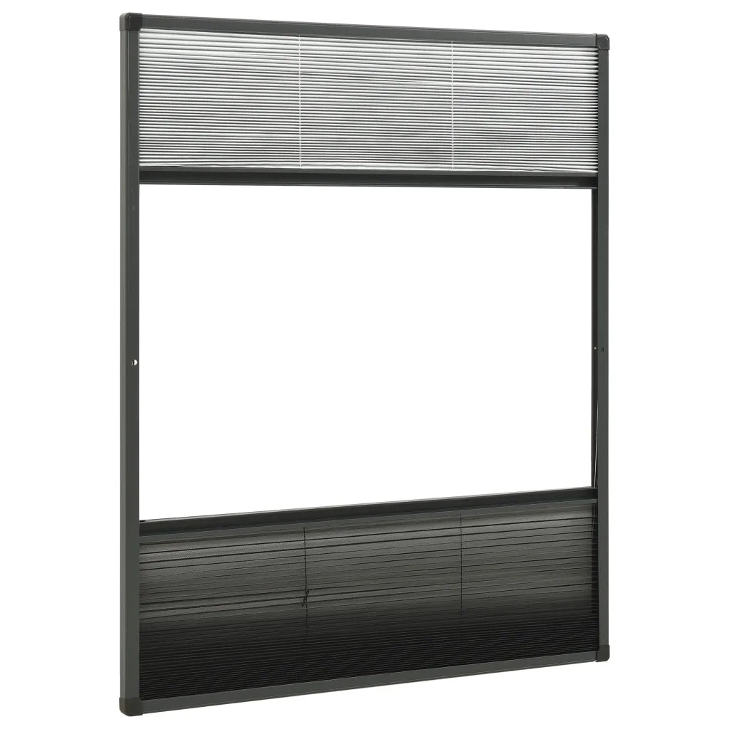 Zanzariera Plissettata in Alluminio 60x80 cm con Tendina CFW3414728