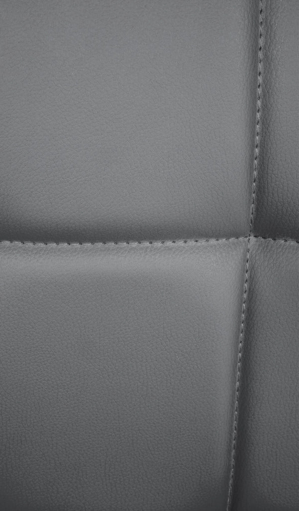 Sedia lounge Palma V2 in similpelle grigio