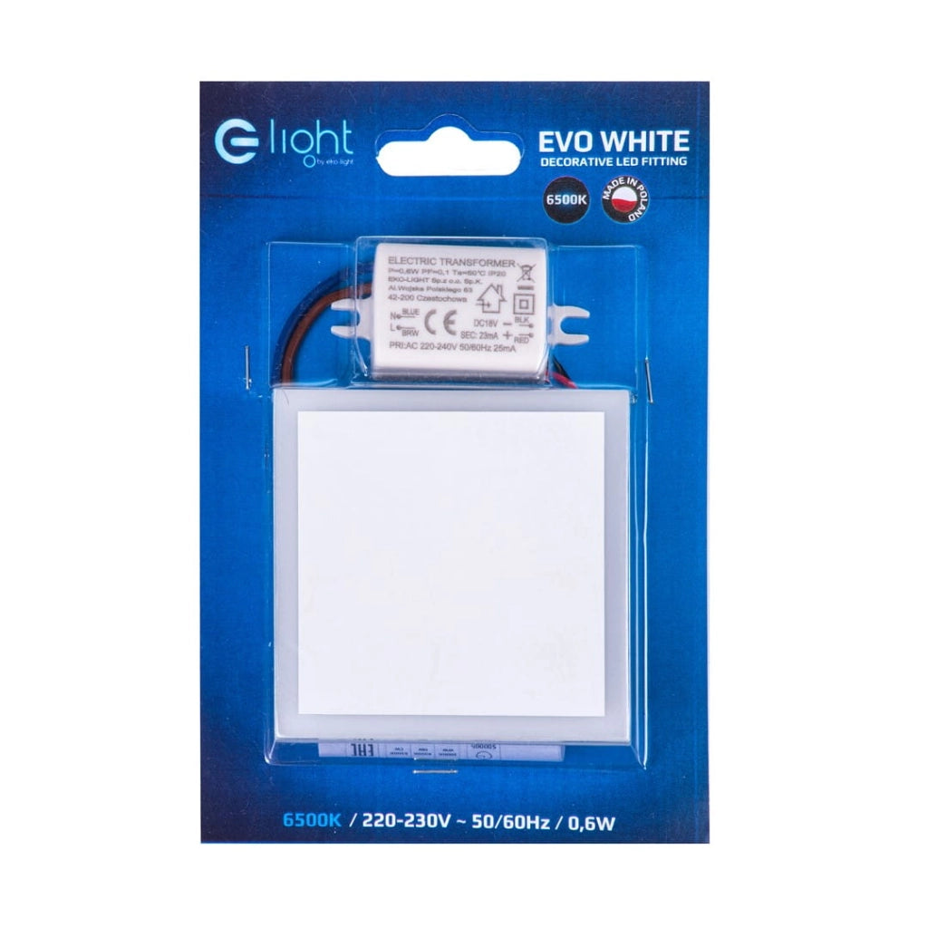Segnapasso LED Eko-Light EVO EKS6928 0,6W 4000K bianco