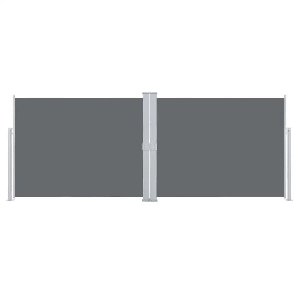 Tenda Laterale Retrattile Antracite 140x1000 cm 48486