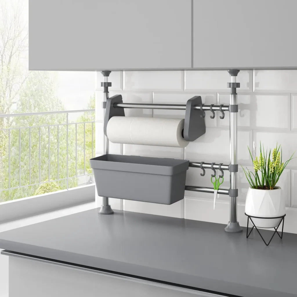 Organizer da Cucina Regolabile in Alluminio CFW1723289