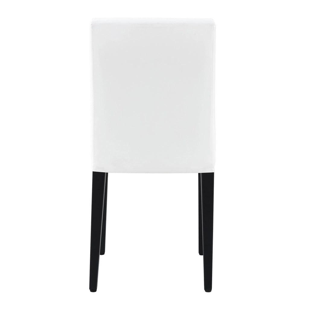 Set 4 Sedie da Pranzo Nere ¨C Xylo ¨C Gambe in Metallo, Design Moderno