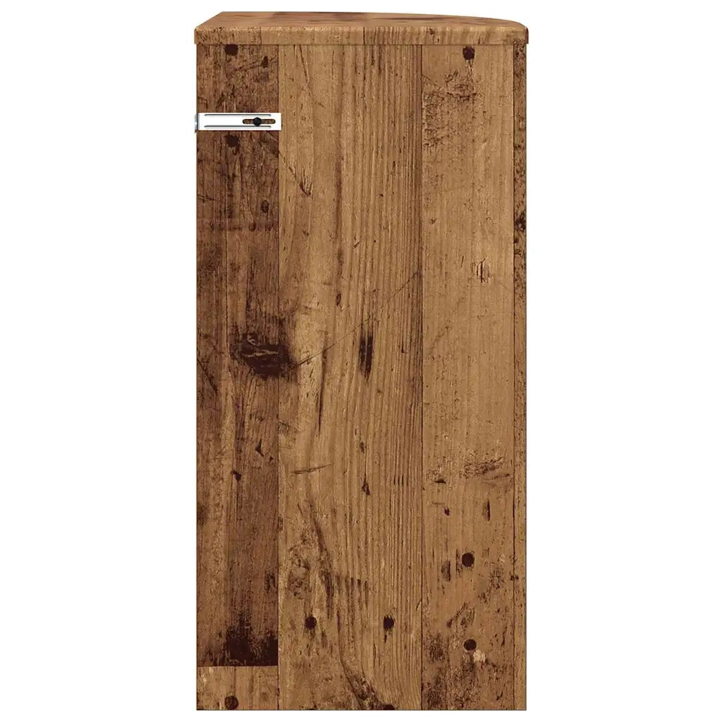 Tavolino Legno vecchio 29,6 x 29,6 x 60 cm Legno multistrato 891128