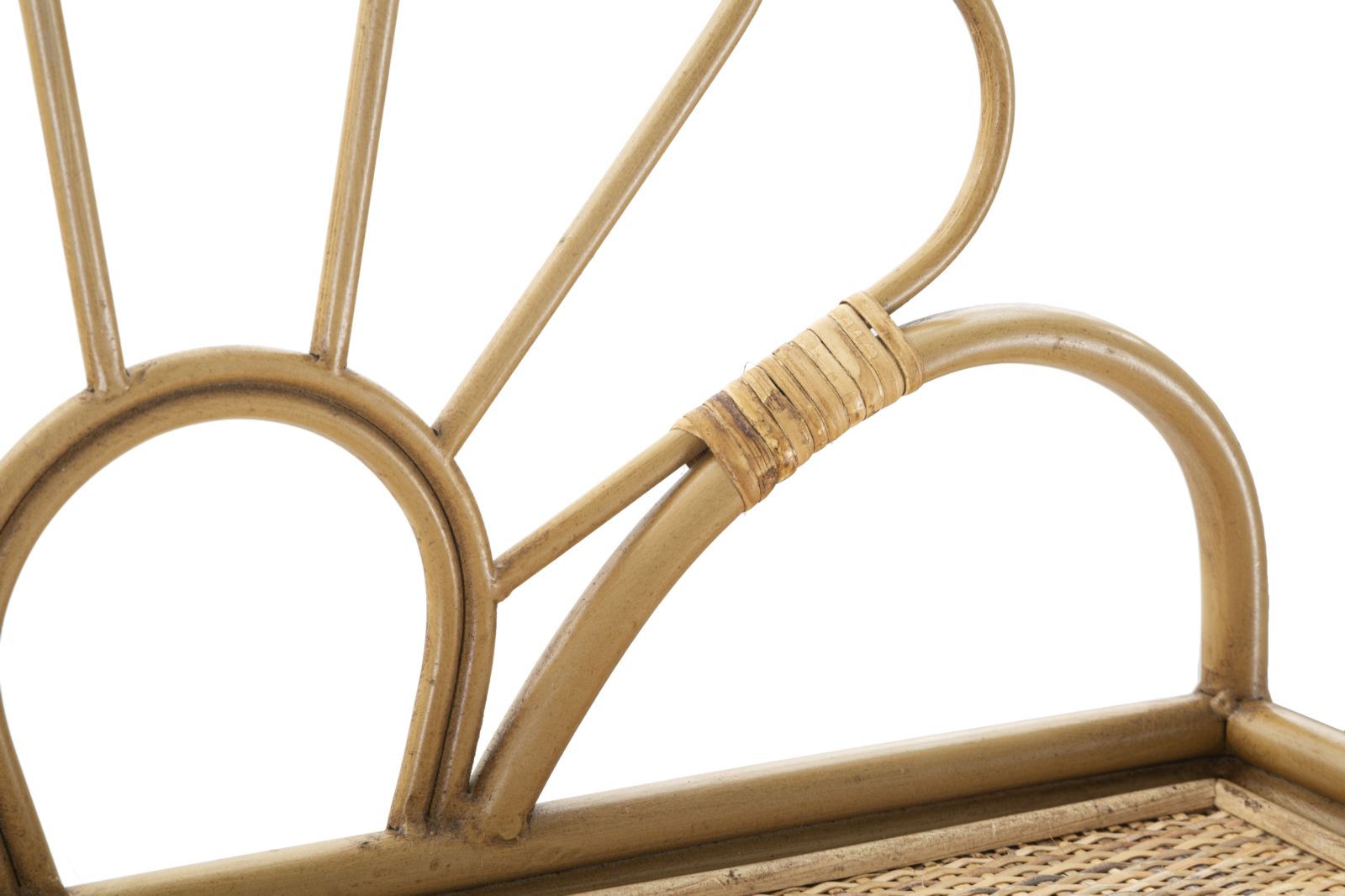 Mensola Panama 55x20,3x39,5 cm in Rattan