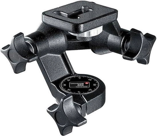 Testa di Tripode Junior - Testa a Sfera Fluida 3D per Tripodi per Fotocamere - Stabilizzatore per Fotografia - Accessori per Creazione di Contenuti