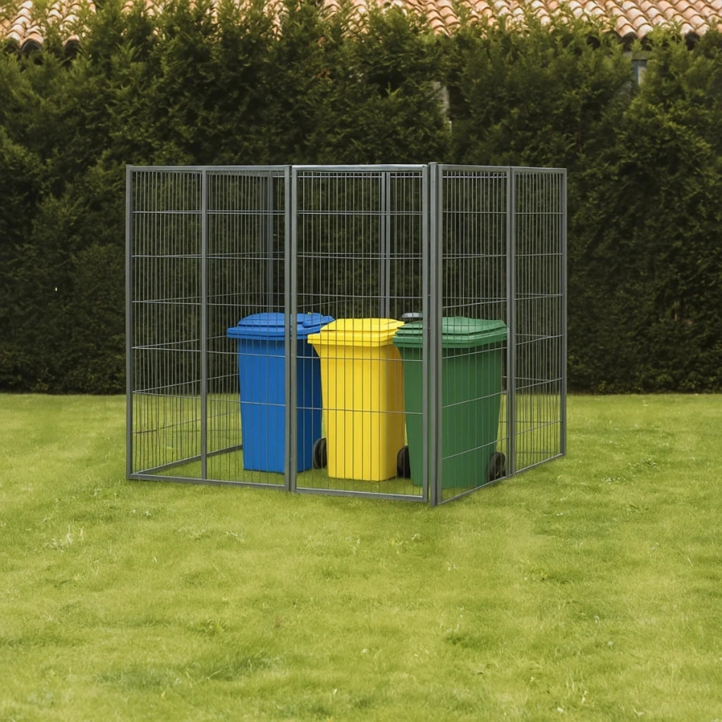 Box per cani da esterno zincatura elettrolitica 200x200x altezza 180 centimetri