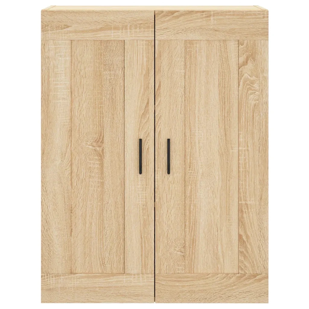 Credenza-Buffet-Armadio da cucina Rovere Sonoma 69,5x34x180 cm in Legno Multistrato 613246