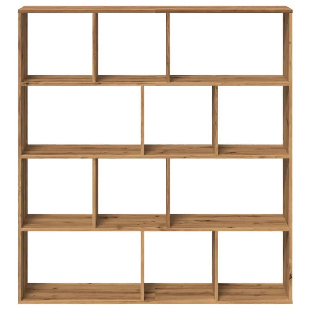 Libreria Rovere Artigianale 132x29x141,5cm in Legno Multistrato 3310315