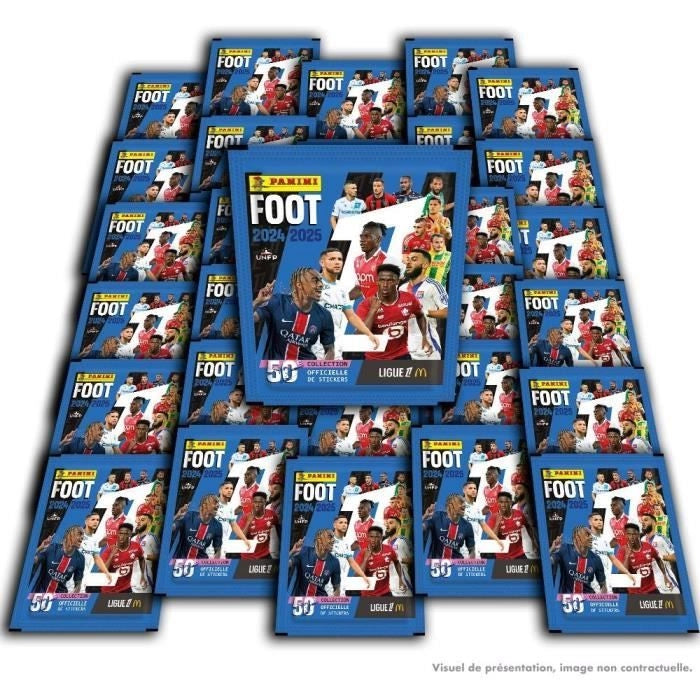 Box - PANINI - Calcio Ligue 1 2024-2025 - McDonald's - 50 bustine - 350 figurine
