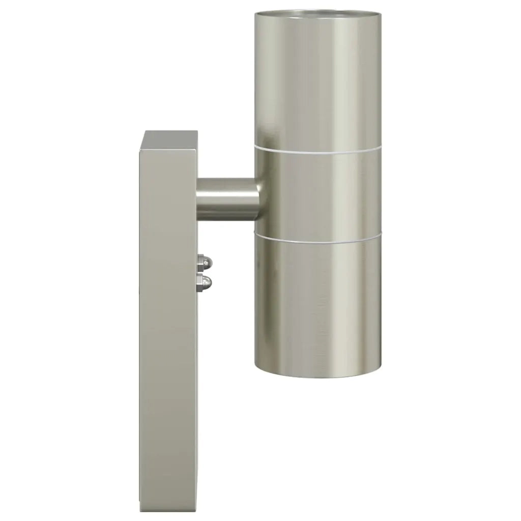 Lampada da Parete Esterna Argento 7 x 10 x 22 cm CFW2451427