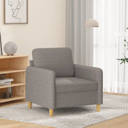 Divano Sedia-Poltrona Tortora 60 cm in Tessuto 404732