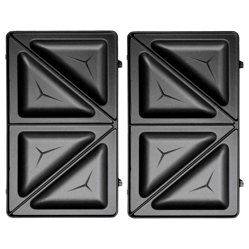 Piastra elettrica 3 in 1 per sandwich waffle panini, placche intercambiabili antiaderenti, controllo temperatura automatico 750W - SOGO