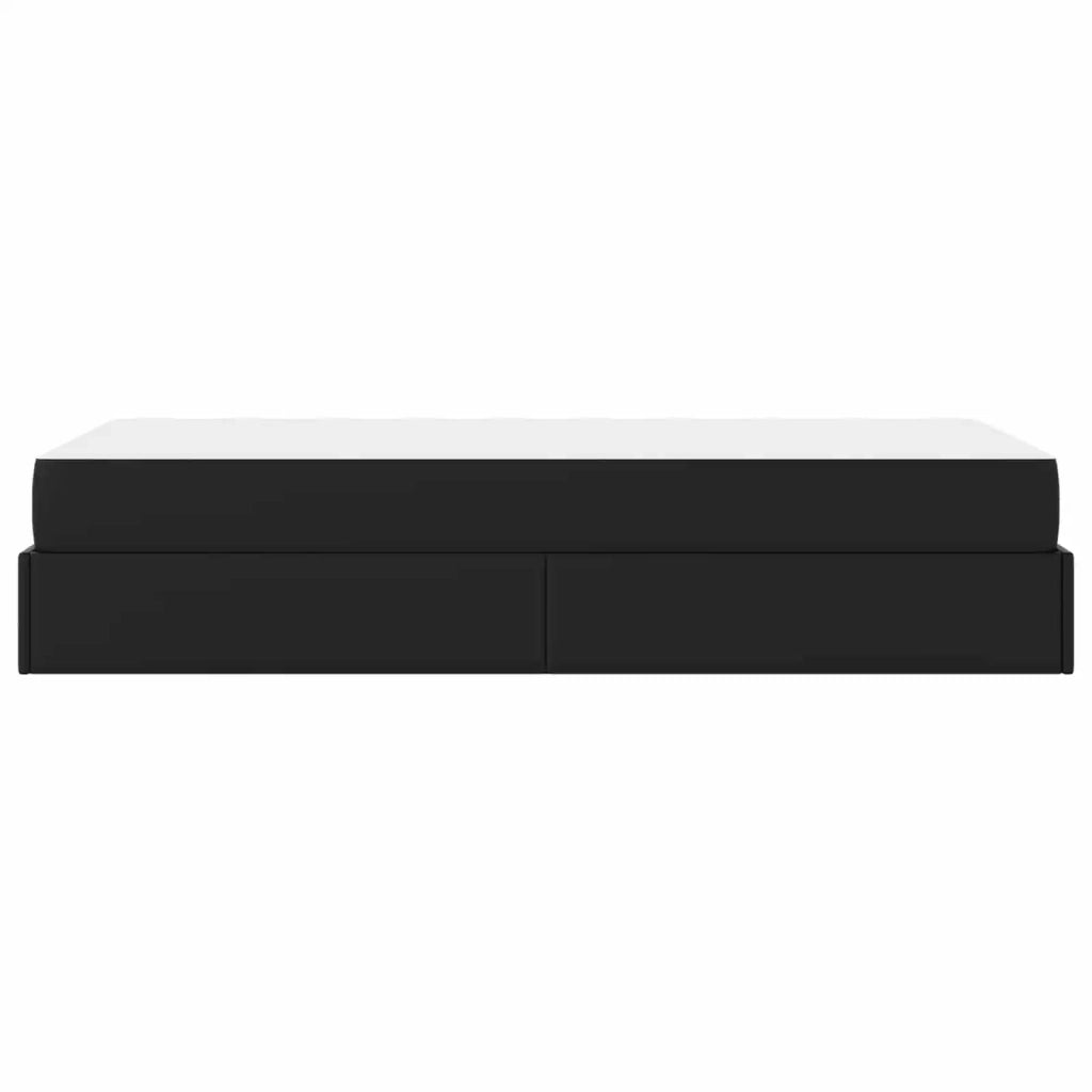 Struttura letto con materasso Altro 2 pcs Nero PVC 3399405