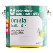 SMALTO ALL ACQUA OMNIA VERDE MUSCHIO BRILLANTE 0,750 LT
