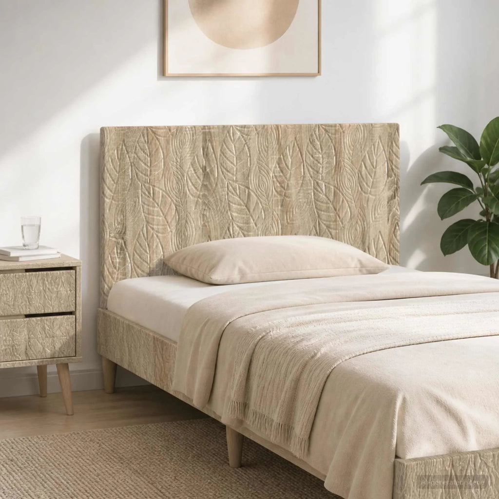 Testiera da Muro DELFT Rovere Sonoma Legno ingegnerizzato 897197