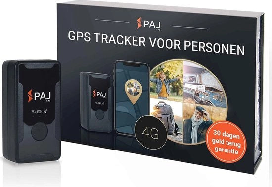 Tracciatore GPS Personale per Bambini e Anziani con Pulsante di Emergenza SOS – Tracciatore GPS Mini con Durata Batteria di 14 Giorni