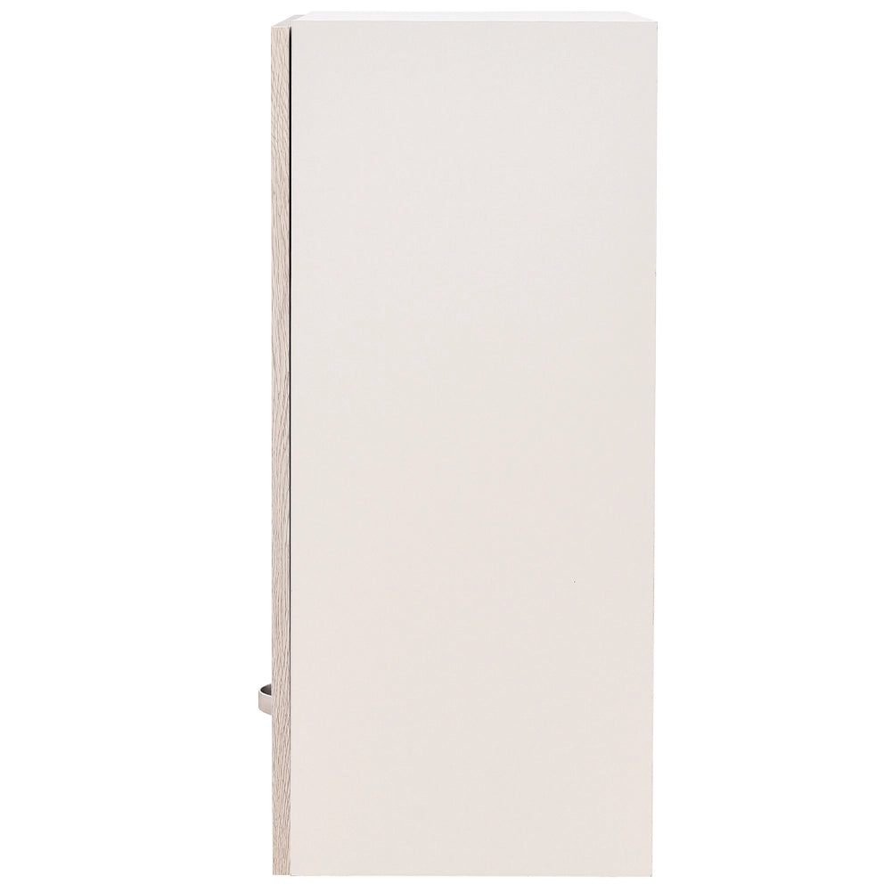 Pensile da Cucina Armadio Sospeso da Parete Anta Singola in Legno Colore Olmo