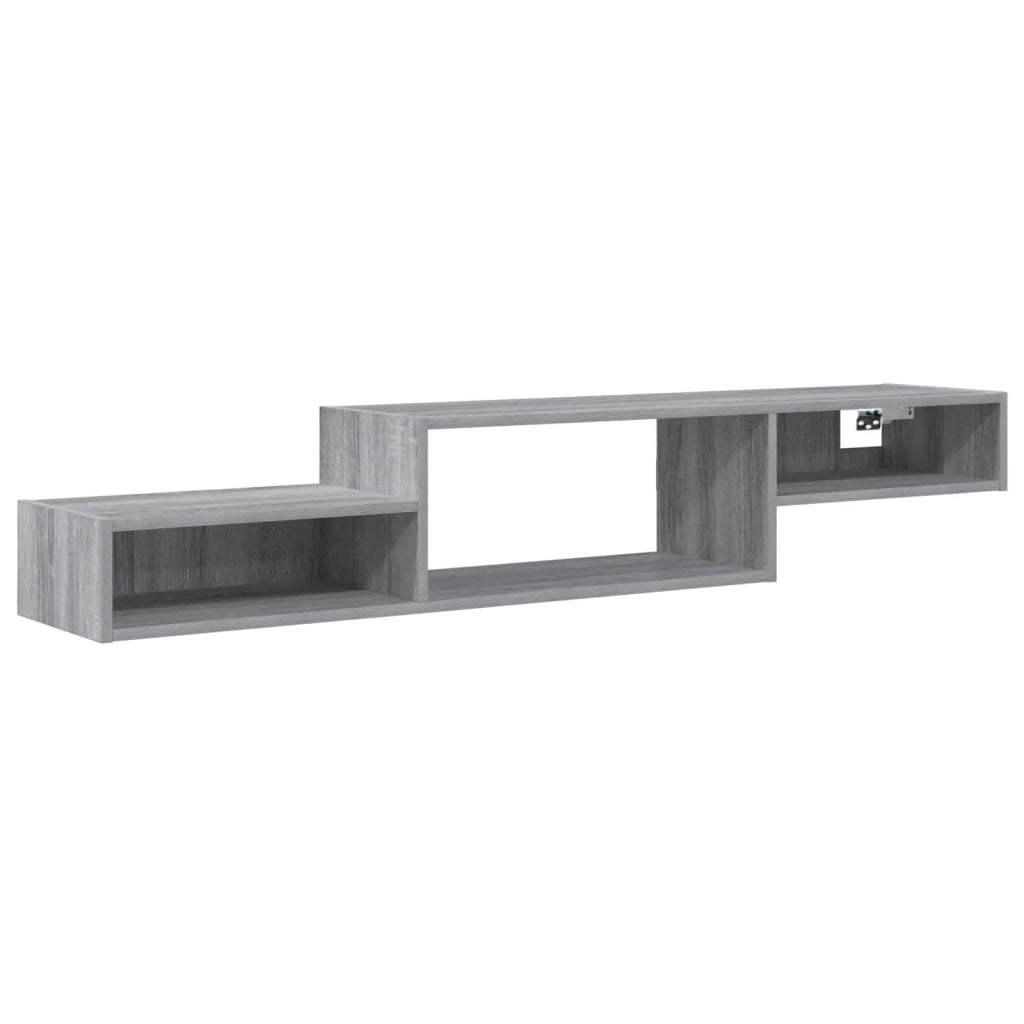 Mobile TV da Parete | Armadietto TV | Mobile Porta TV A Parete | Armadietto TV | Mobile Porta TV Sonoma grigio 150 x 28 x 26 cm