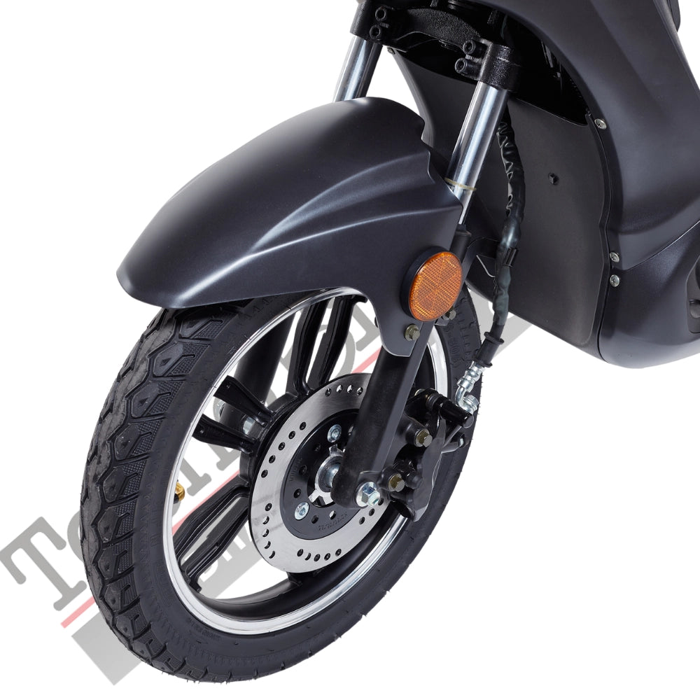 Bicicletta Elettrica Scooter Z-TECH  ZT-09-TDC 1000W 20Ah 48V Batteria Piombo-Nero