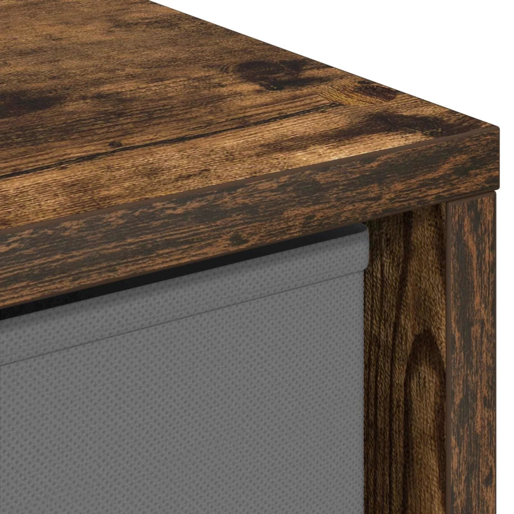Credenza con cassetto Rovere fumé 25,5 x 22 x 69,5 cm