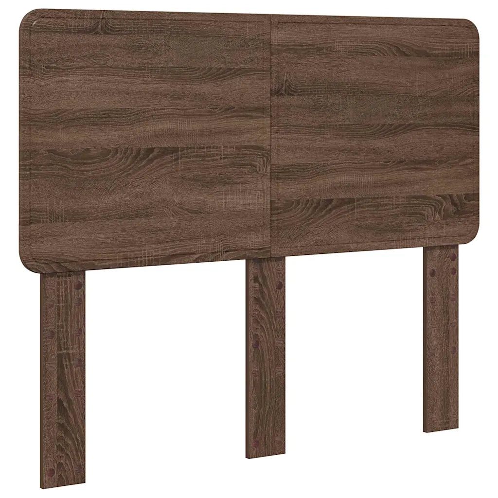 Testiera-Testata-Testiera Decorativa Rovere Marrone 135 cm Legno multistrato 979068