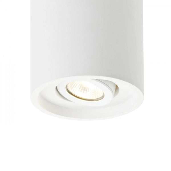 Plafoniera COLES da soffitto inclinabile gesso 230V GU10 15W