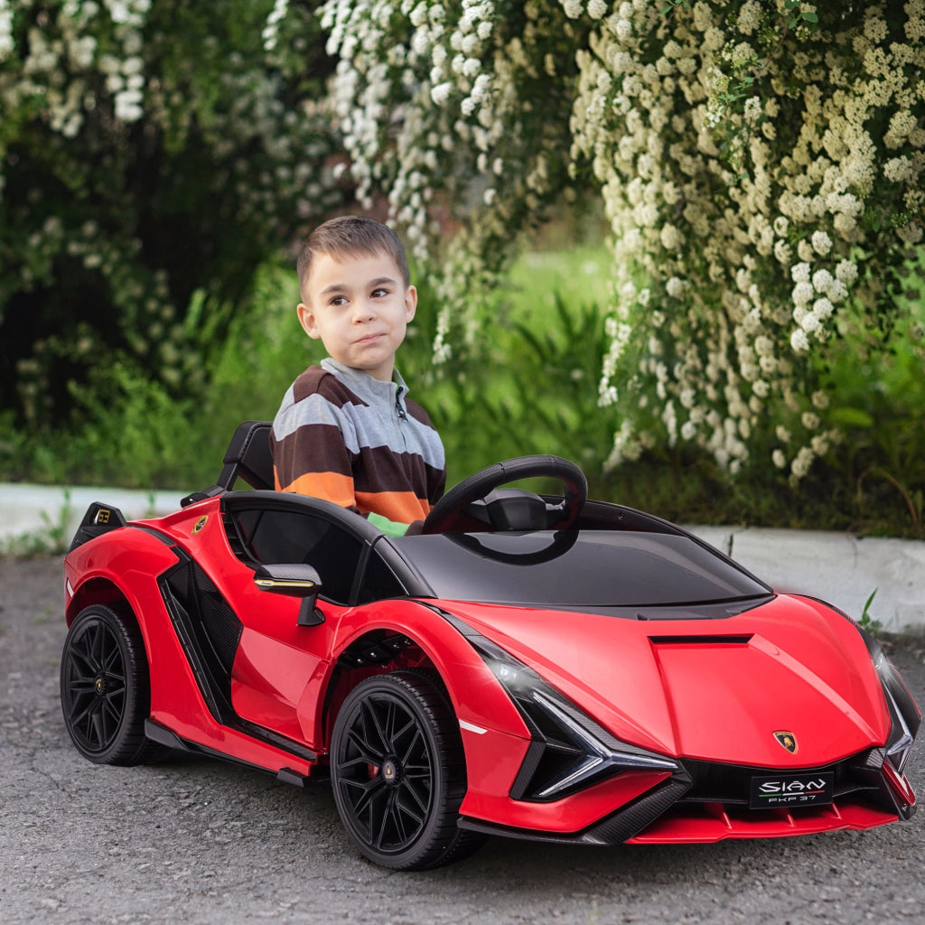 Auto Bambini 12V con Telecomando 2.4G ¨C zephmum ¨C Rosso