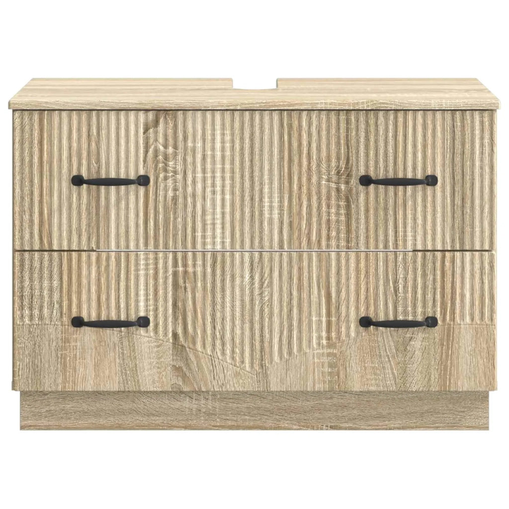 Armadio per Lavabo da Bagno HOORN Rovere Sonoma 82 x 41 x 56 cm 897237