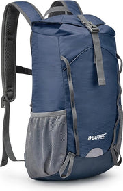 Zak da 15L ultraleggera pieghevole per trekking, borsa da viaggio per uomo e donna, borsa per escursioni, borsa per campeggio, borsa per viaggi, borsa per arrampicata